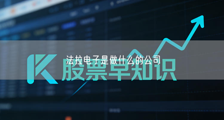 法拉电子是做什么的公司