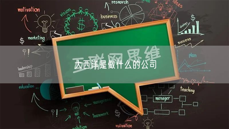 大西洋是做什么的公司