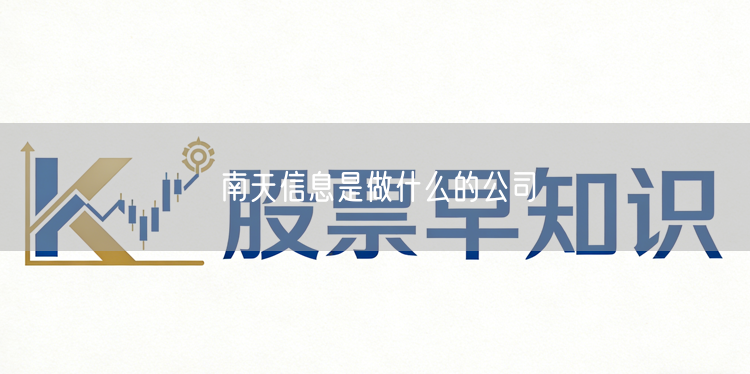 南天信息是做什么的公司