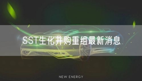 SST生化并购重组最新消息