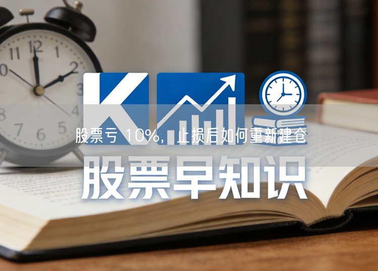 股票亏 10%,止损后如何重新建仓